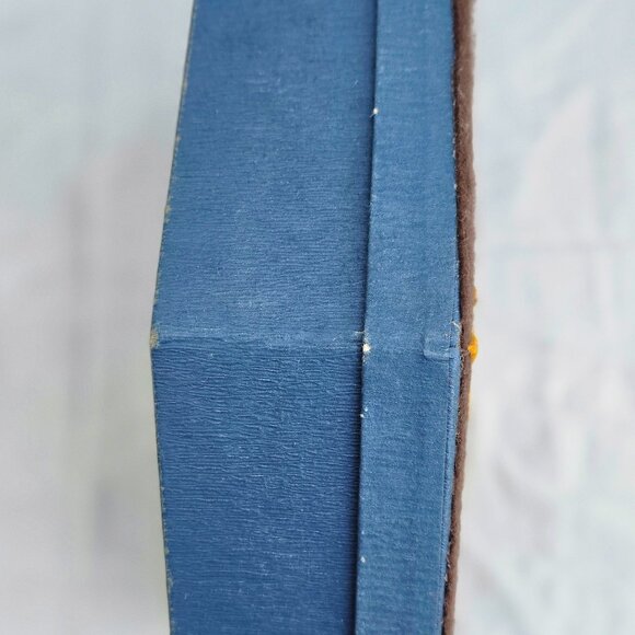 2004 Nativity Box Handmade Creche /Felted MANGER  Polymer Clay Figure/Ornaments - Picture 5 of 12